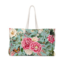 Load image into Gallery viewer, Floral Print Weekender Tote