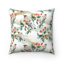 Load image into Gallery viewer, Bird & Berry Pillow Cover