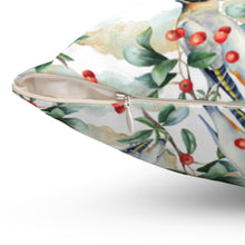Load image into Gallery viewer, Bird & Berry Pillow Cover