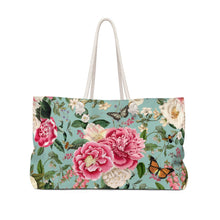 Load image into Gallery viewer, Floral Print Weekender Tote