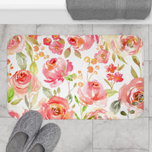 Load image into Gallery viewer, Floral Bath Mat