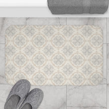 Load image into Gallery viewer, Damask Print Bath Mat