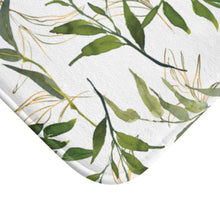 Load image into Gallery viewer, Botanical Print Bath Mat