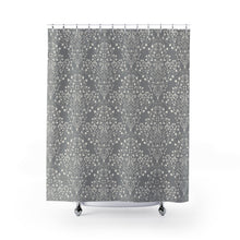 Load image into Gallery viewer, Damask Print Shower Curtain