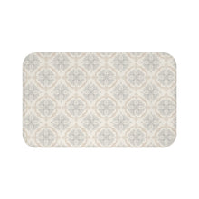 Load image into Gallery viewer, Damask Print Bath Mat