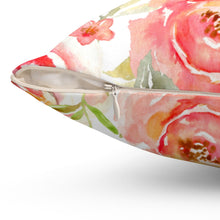 Load image into Gallery viewer, Watercolor Rose Pillow Cover
