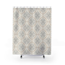Load image into Gallery viewer, Damask Print Shower Curtain