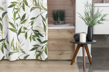 Load image into Gallery viewer, Botanical Print Shower Curtain