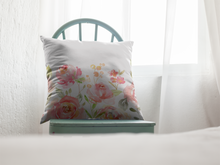 Load image into Gallery viewer, Floral Pillow Cover