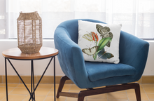 Load image into Gallery viewer, Vintage Butterfly Print Pillow Cover, Pillow Cover Multiple Sizes, Concealed Zipper, Pillow Cover 14"x14", 16"x16", 18"x18", 20"x20"