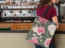 Load image into Gallery viewer, Floral Tote Bag